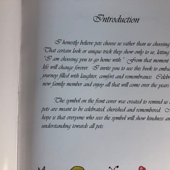 A New Life: My Pet's Adoption - Preserving the memories of your pet".Hardcover - Picture 2 of 4